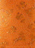 Push Back Beaded Sequin Mini Dress Orange