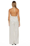 Imee White Polka Dot Top
