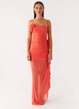 Louana Maxi Dress Coral