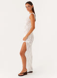 Briar Backless Maxi Dress Ivory