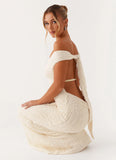 Chantelle Maxi Dress Ivory