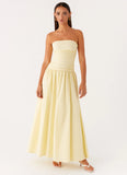 Carmel Maxi Dress Yellow