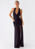Island Muse Maxi Dress Black