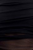 Dahlia One Shoulder Top Black