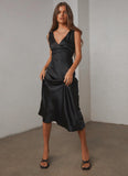 Loren Midi Dress Black