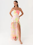 Shape Of Love Maxi Dress Floral Romance