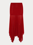 Dionne Maxi Skirt Red