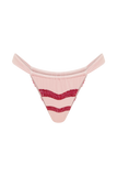Robyn Beaded Bikini Bottom Pink