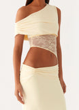 Love Motion Maxi Dress Lemon