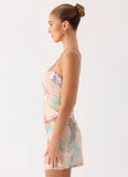 Elyna Beaded Top Swirl Sequin