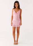 Julie Mini Dress Pink