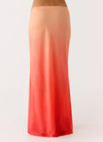Feliciana Maxi Skirt Sunset Ombre