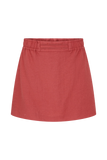 Kallie Linen Skort Burnt Rose