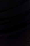 Jasiel Strapless Knit Maxi Dress Black