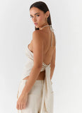 Julissa Halter Top Oat