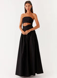 Lumen Maxi Dress Black