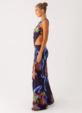 Zanzibar Maxi Dress Dark Floral
