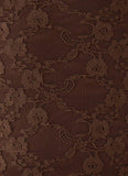 Avelora Lace Top Chocolate