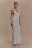 Ezra Lace Maxi Dress Ivory