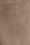 Jasmyn Hot Fix Mini Dress With Mesh Back Nude
