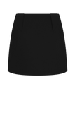 Gina Suiting Mini Skirt Black