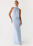 Lalia Maxi Dress Pale Blue