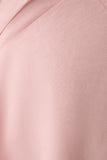 Rosie Linen Halter Midi Dress Pink