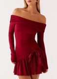 Grazia Mini Dress Red