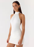 On My Way Mini Dress White