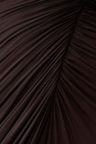 Ryn Twisted One Shoulder Maxi Dress Dark Chocolate