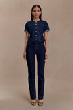 Janessa Skinny Denim Jeans Indigo Blue