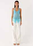 Sunbeam Mesh Top Blue