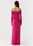 Kerli Maxi Dress Fuchsia