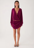 Ettah Long Sleeve Top Plum