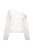 Aiden Slouchy Crew Jumper Ivory
