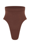 Saria High Waist Shapewear Briefs Espresso