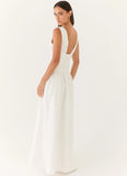 Eunbi Maxi Dress White