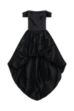 Amelia Bubble Maxi Dress Black