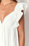 Lorely White Mini Dress