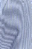 Hansen Wide Leg Pants Blue Pinstripe