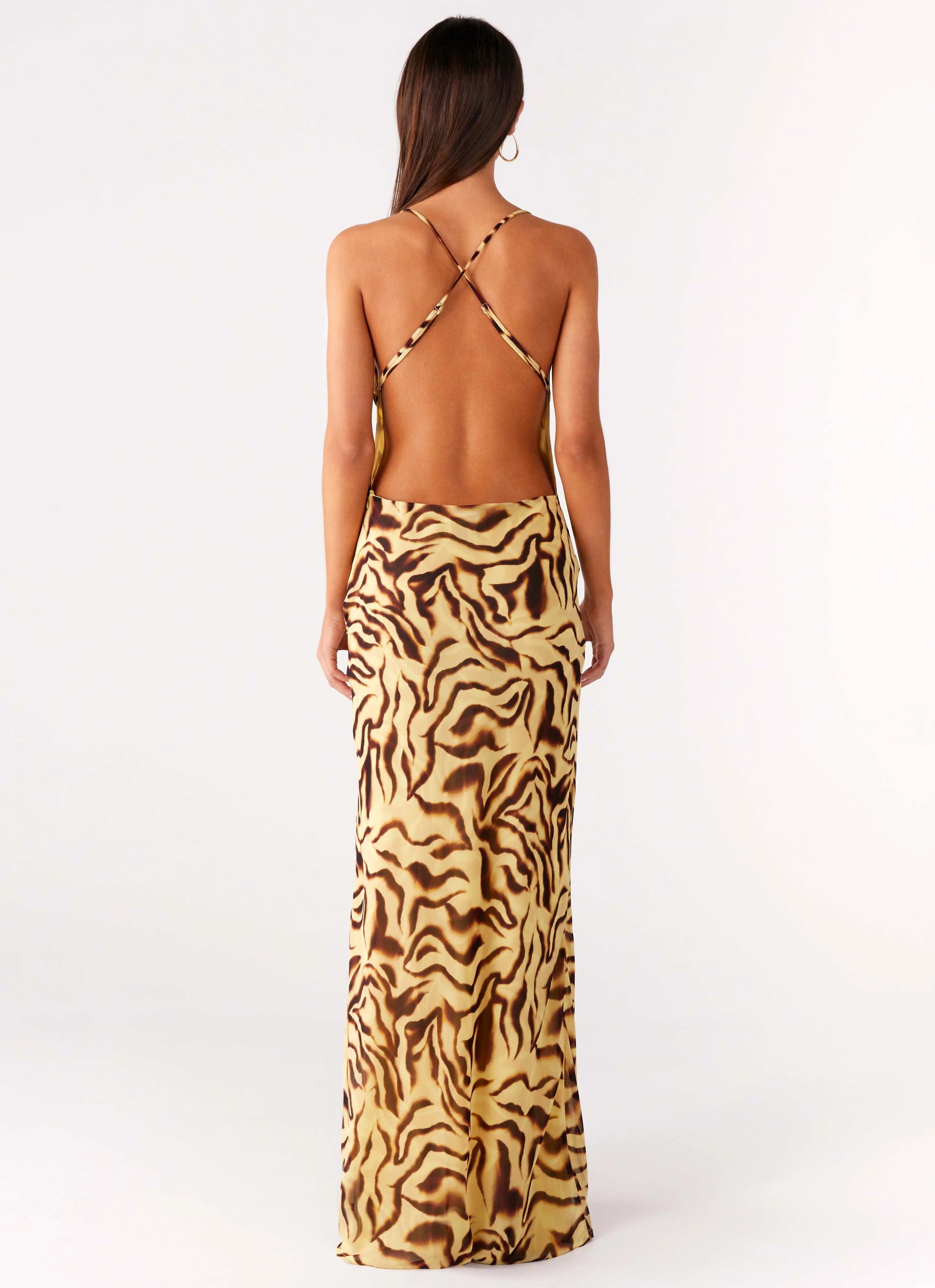 Viva Lune Maxi Dress Laguna Print