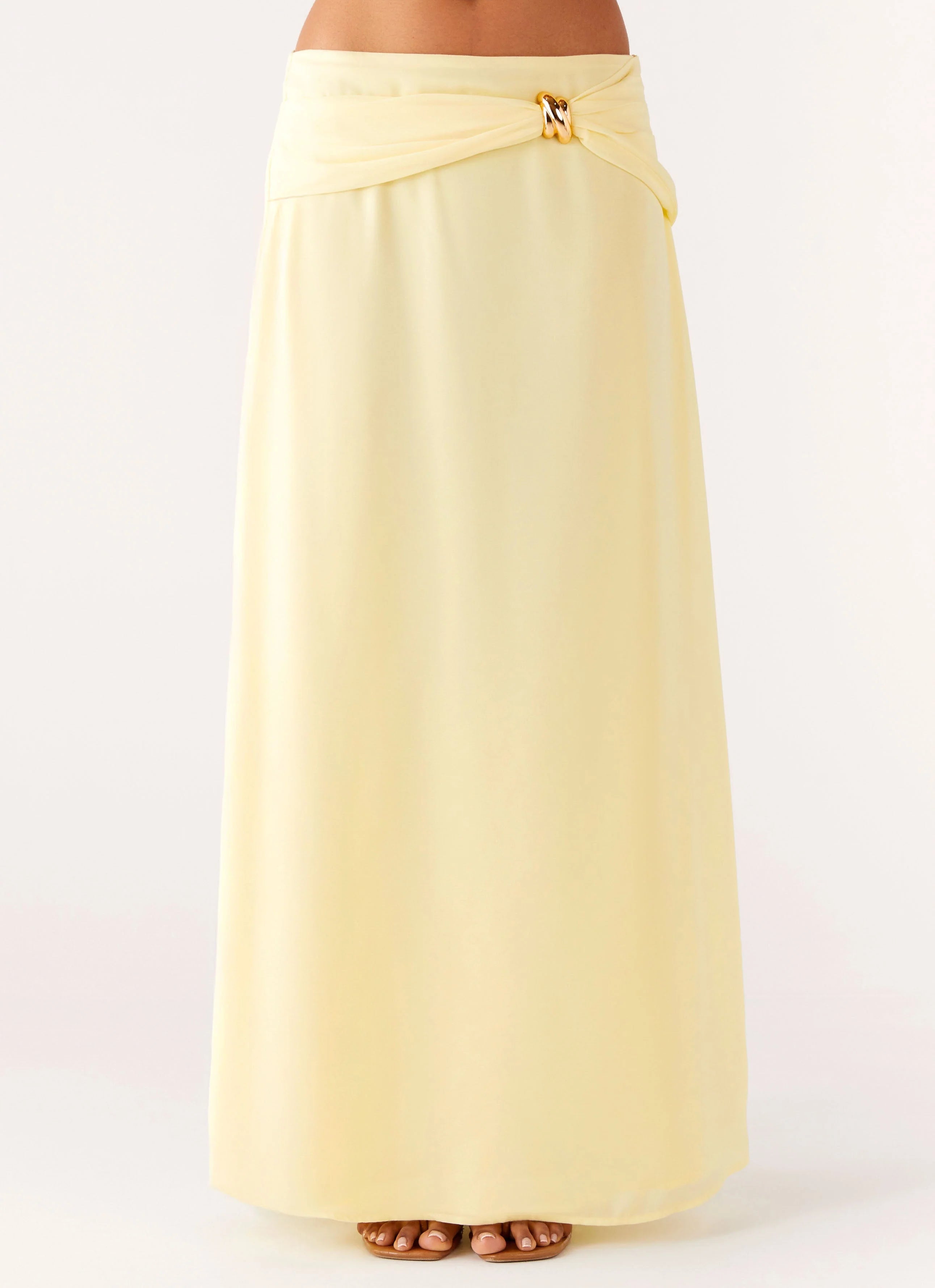 Anuhea Maxi Skirt Yellow