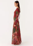 Charmayne Chiffon Maxi Dress Cuba Cuba