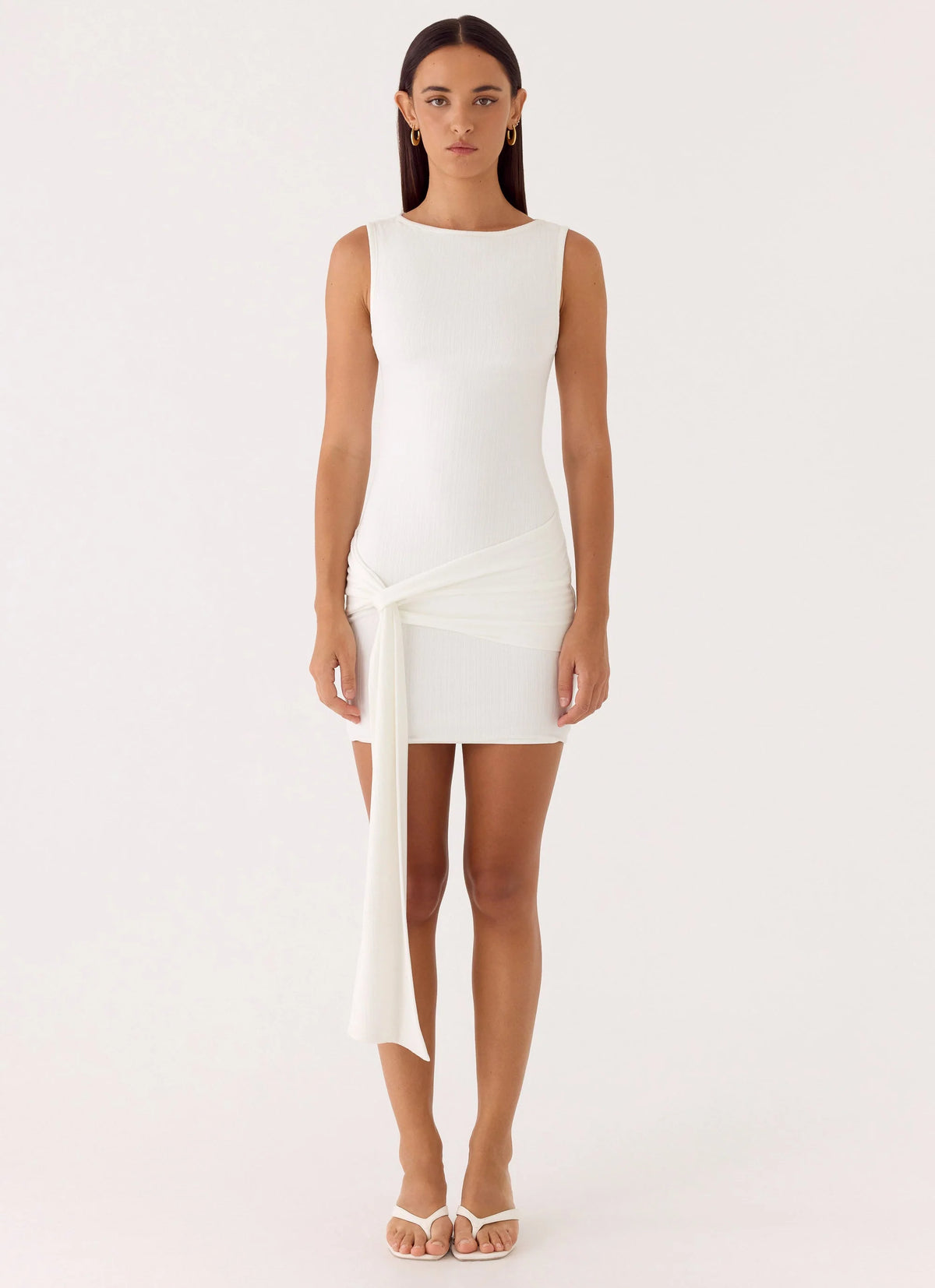 Everly Mini Dress White