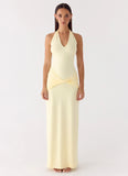 Maribelle Maxi Dress Lemon