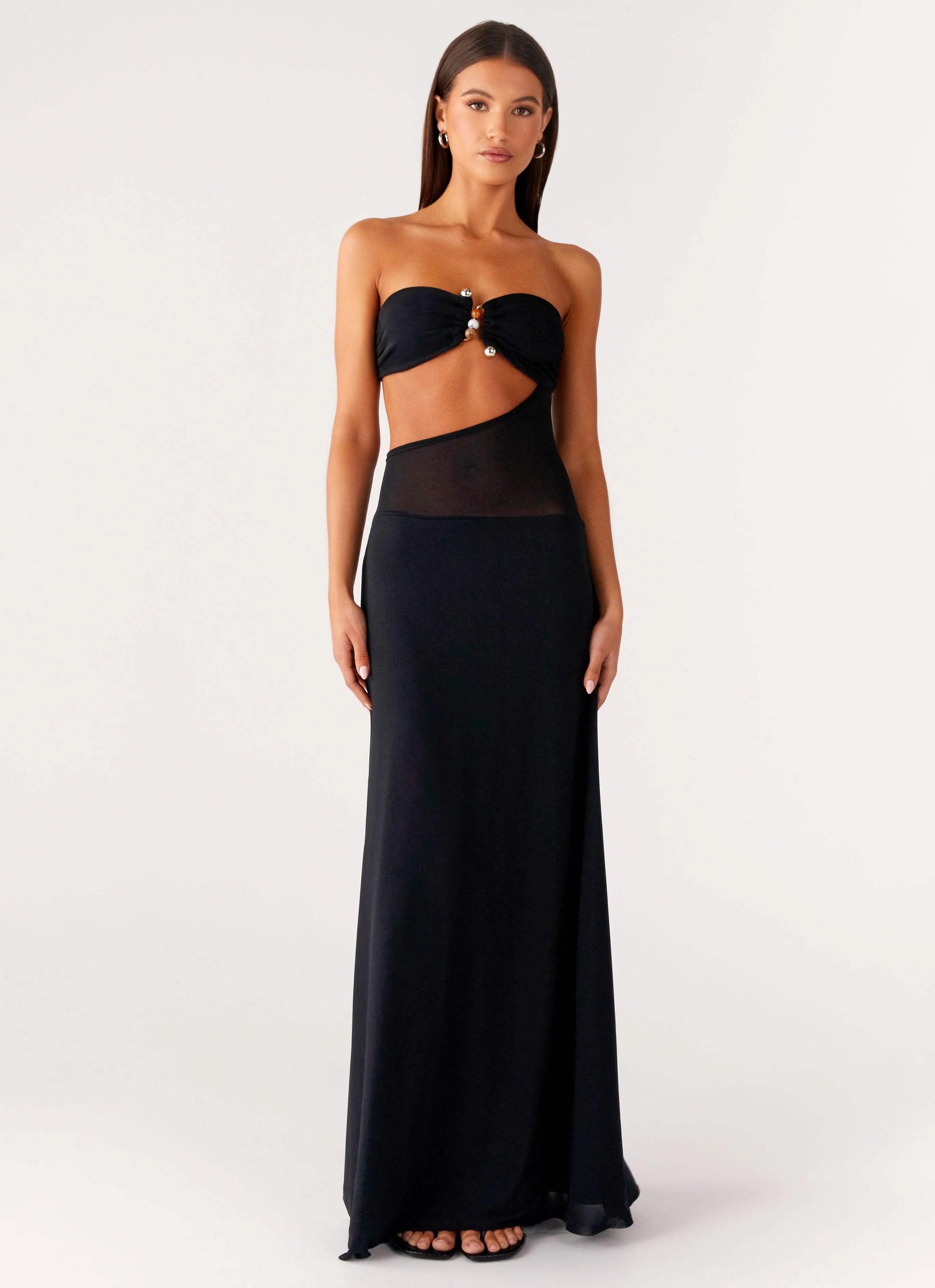No Apologies Maxi Dress Black