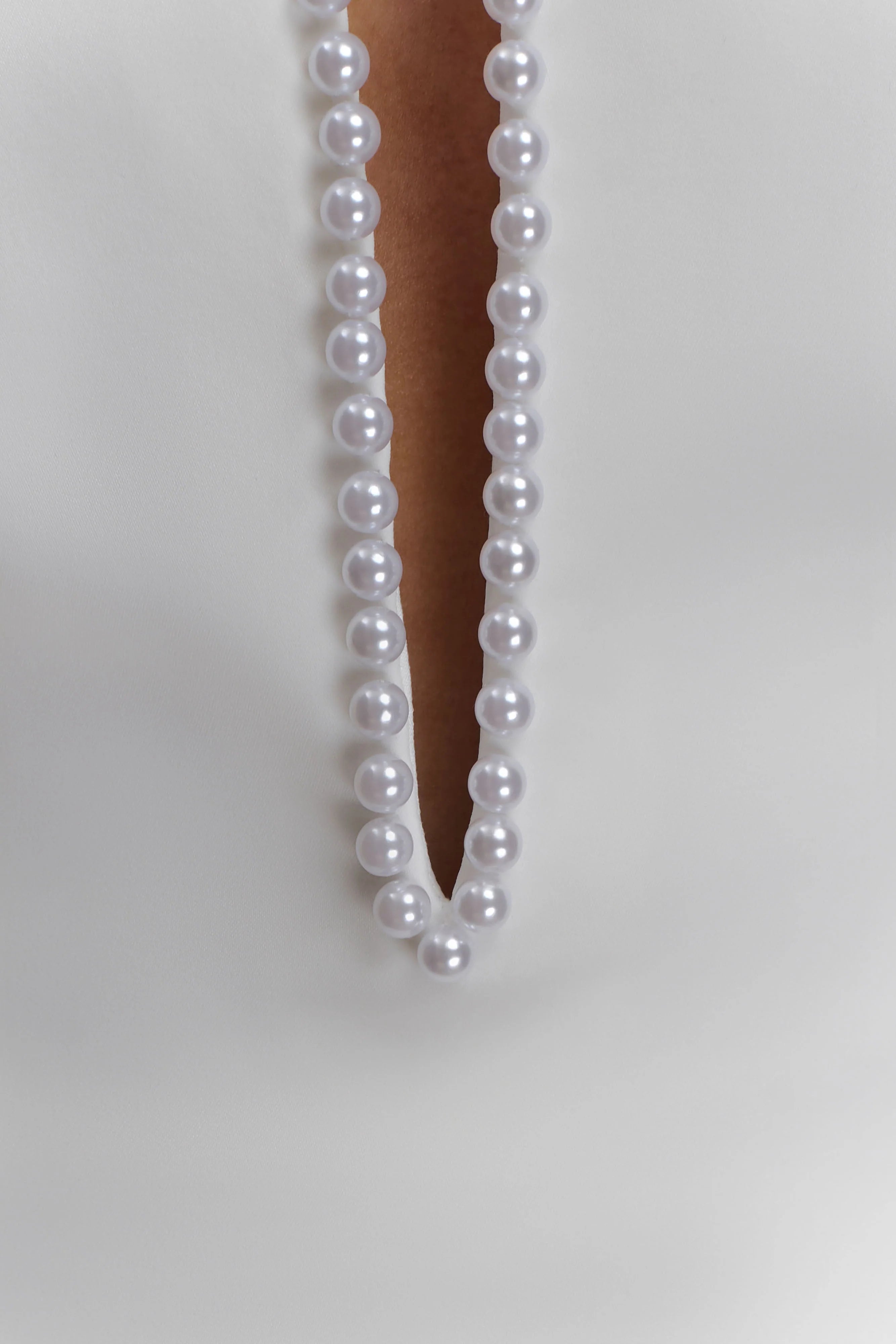 Kingsley Beaded Neckline Mini Dress Ivory