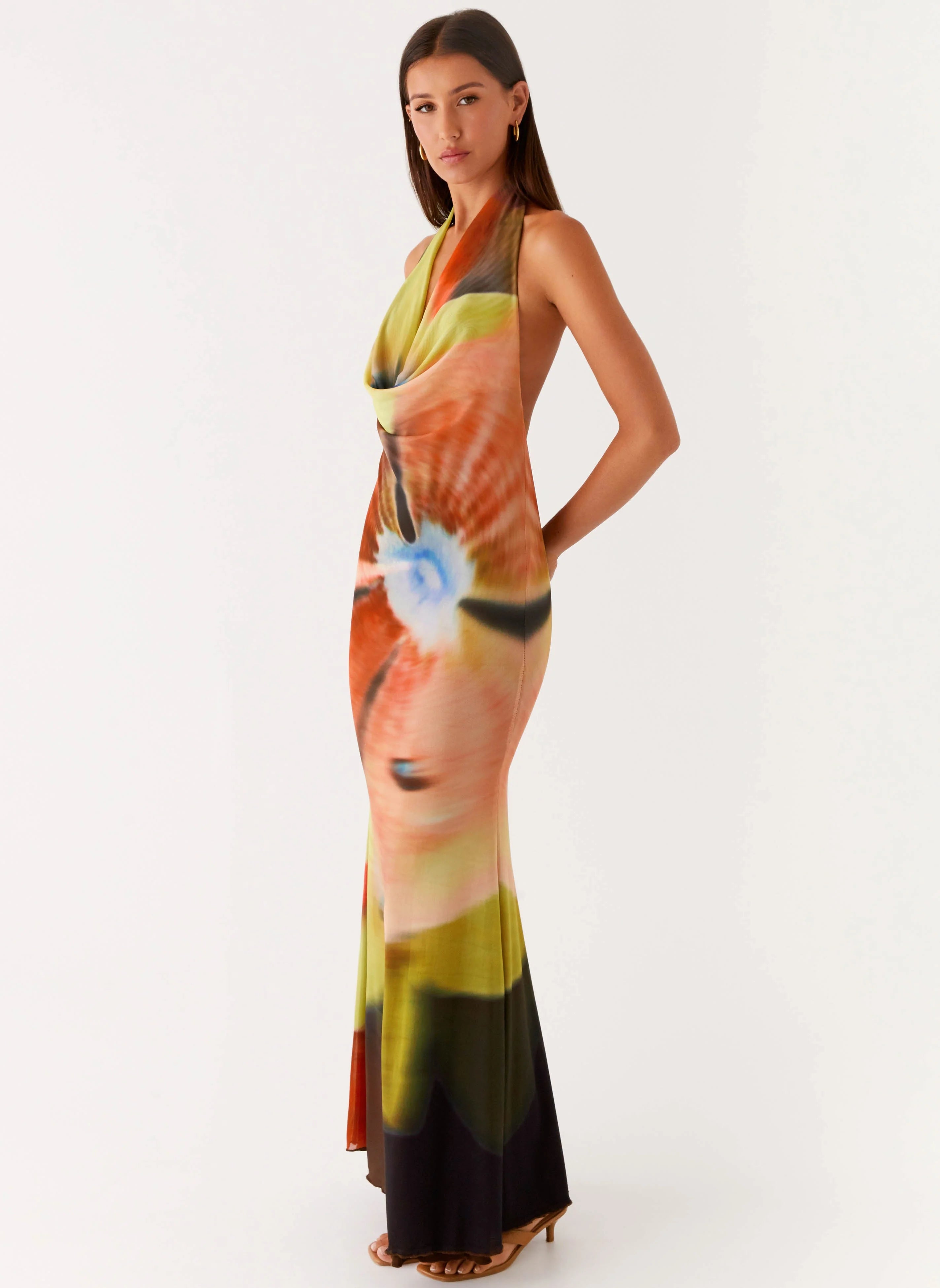 Raellia Maxi Dress Moody Floral