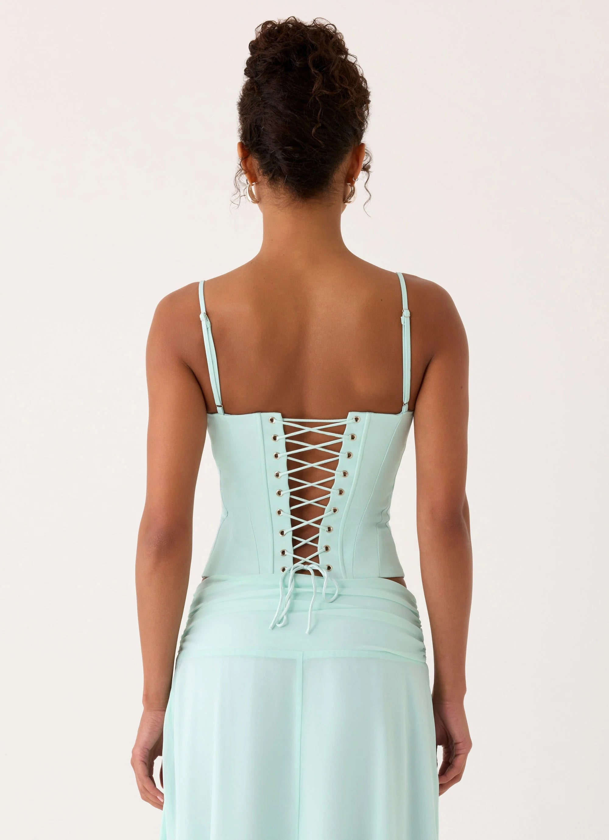 Tayana Corset Top Pistachio