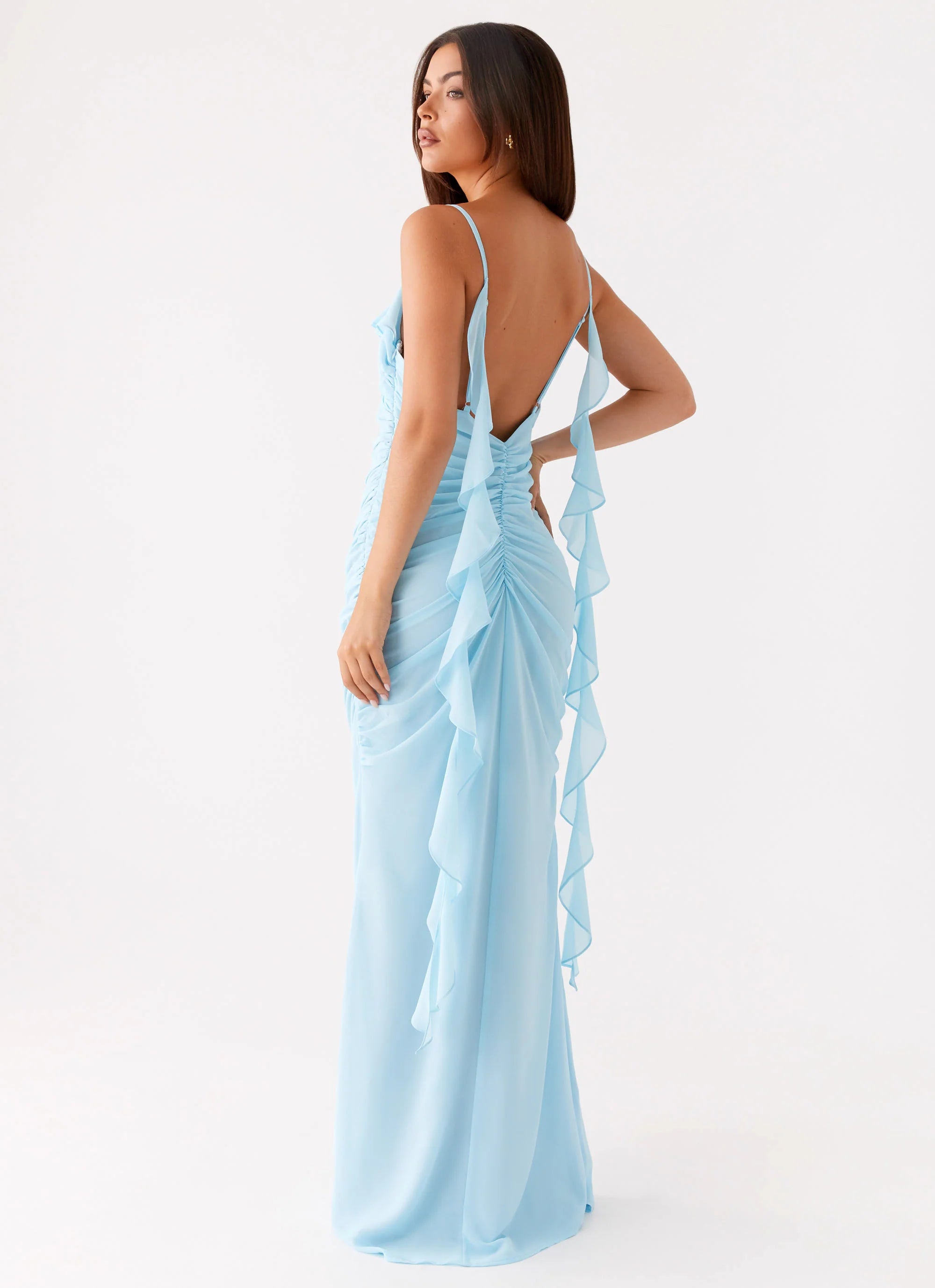 Jasmina Maxi Dress Blue